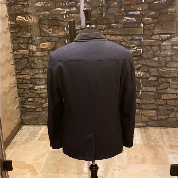 STRELLSON dark navy blue size large jacket - Picture 3 of 4